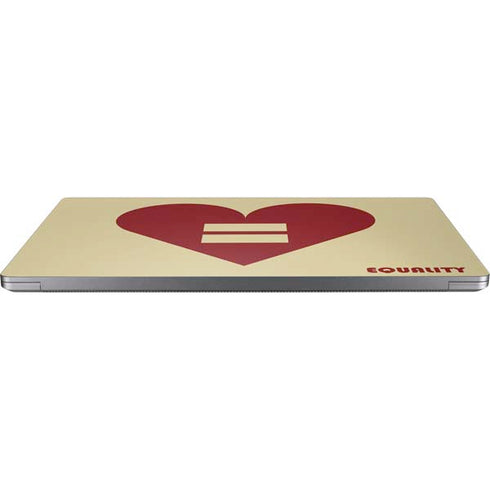 Equality Heart Universal Laptop 15in (12.2 x 8.8in) Skin